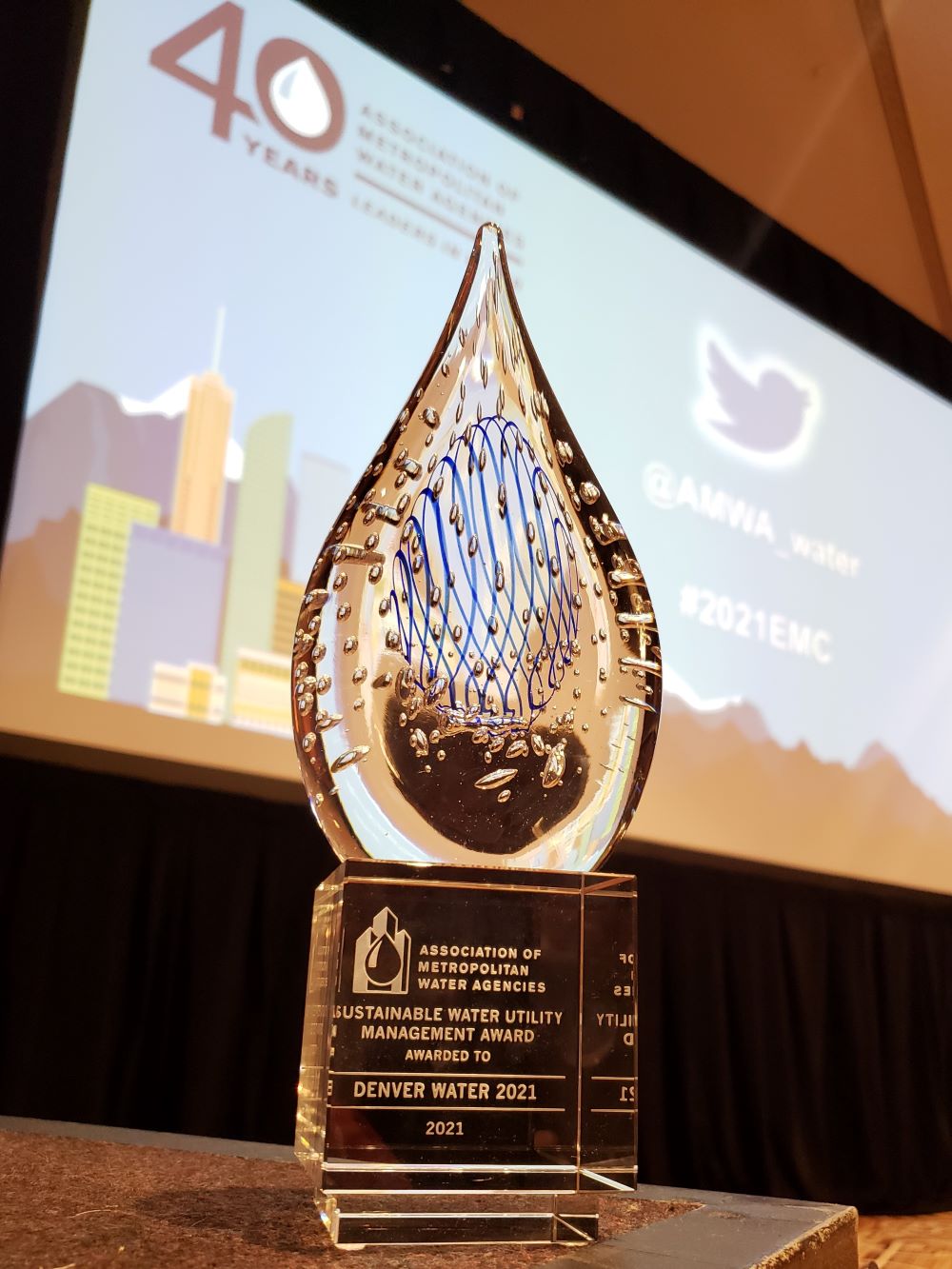 Denver Water a twotime winner of national sustainability award